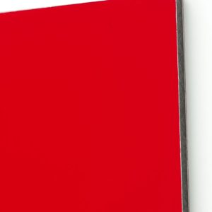 Raudonas aliuminio kompozito lapas