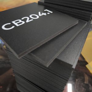 Juodo putingo pvc lentelės