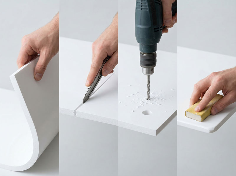 pvc putų plokštės