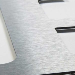 Alium. kompozito plokštė raižyta – 3 mm